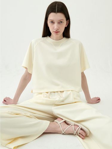 Relaxed Reglan Sleeve T Shirt - TOSE - Modalova