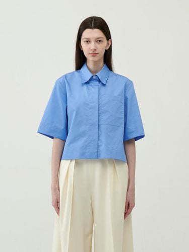 Minimal Cropped Shirt - TOSE - Modalova