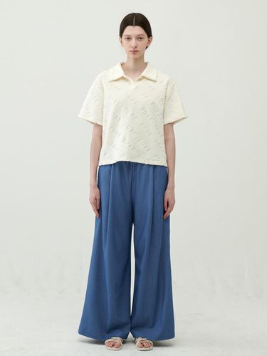 Denim Wide Banding Pants - TOSE - Modalova