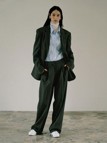 SET - UP] OVERFIT FORMAL JACKET + PANTS - LOVLOV - Modalova