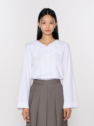 Puritan Collar Blouse White - TOSE - Modalova