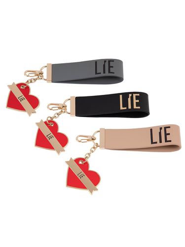 LIE heart key ring - LIE - Modalova