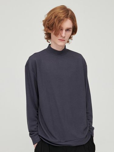 Minimal mock neck knit carol - Awesomestudio - Modalova