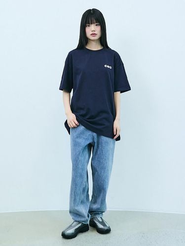 MINI CEC T - SHIRT (NAVY) - CHANCECHANCE - Modalova