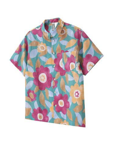 RAMIE FLOWER SHORT - SLEEVE SHIRT - CHANCECHANCE - Modalova