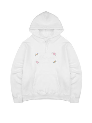 ALWAYS EMBROIDERED HOODIE (WHITE) - CHANCECHANCE - Modalova