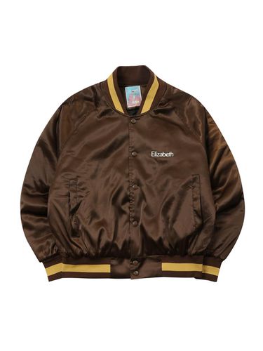 PALETTE VARSITY JACKET (BROWN) - CHANCECHANCE - Modalova