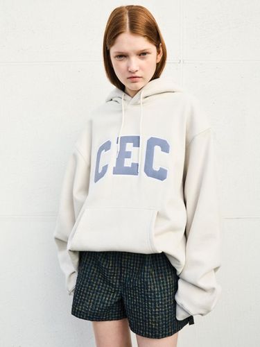 CEC ARCH LOGO HOODIE (SAND/fleece) - CHANCECHANCE - Modalova