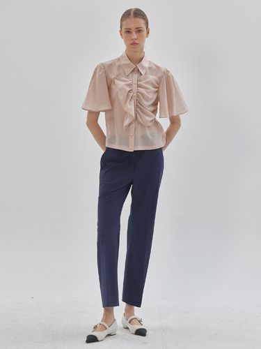 Modern Tailored Trouser Navy - LIE - Modalova