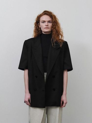 HALF SLEEVE JACKET - BLACK - EPINGLER - Modalova