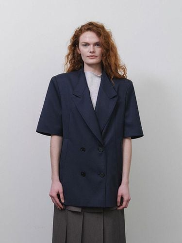 HALF SLEEVE JACKET - 80S BLUE - EPINGLER - Modalova