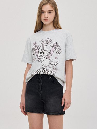 Unicorn Dino Basic Fit T-shirt - SJYP - Modalova