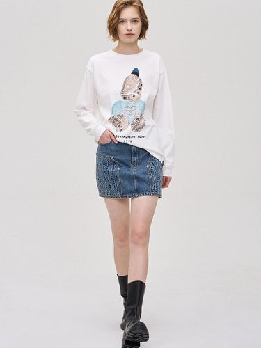 Dino Long Sleeve T-shirt - SJYP - Modalova