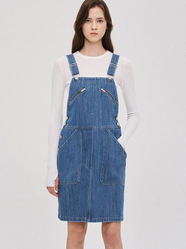 Denim Overall dress - SJYP - Modalova