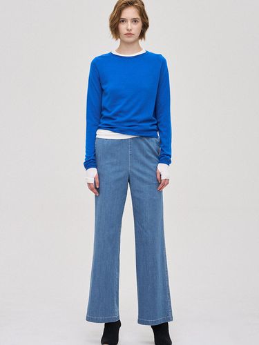 Denim Like Easy BANDING Pants - SJYP - Modalova