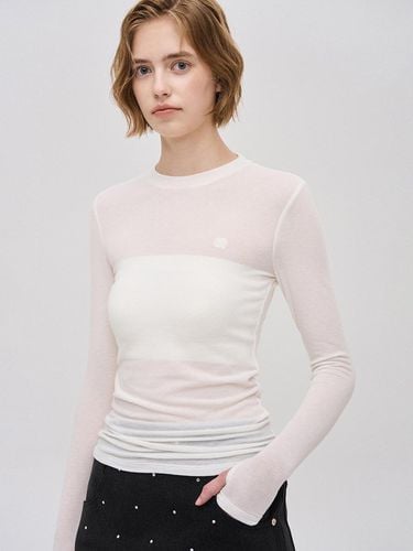 Essential Round Neck Wool Jersey - SJYP - Modalova