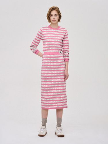 Logo Line Knit Skirt - SJYP - Modalova