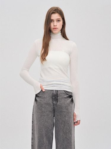 Essential Turtleneck Wool Jersey - SJYP - Modalova