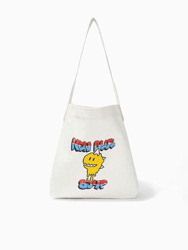 PW2E9ABG192WIV) Printed Canvas Bag - SJYP - Modalova