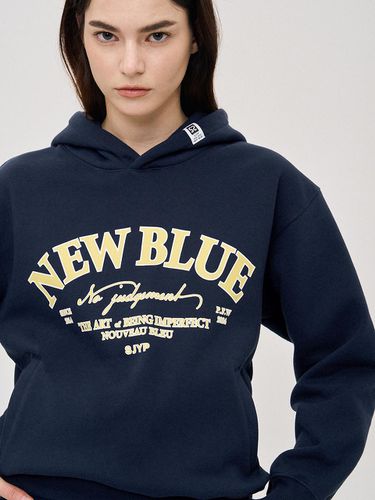 New Blue Fleece Hoodie - SJYP - Modalova