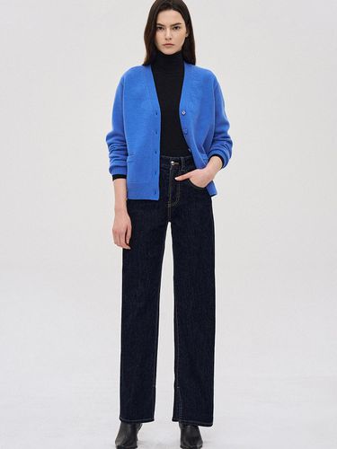 New Blue Knit Cardigan - SJYP - Modalova