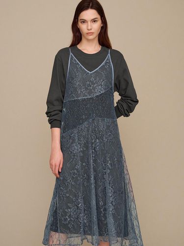 Anniversary Lace Layered Dress - SJYP - Modalova