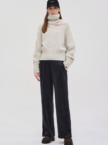 Side Slit BANDING Pants - SJYP - Modalova