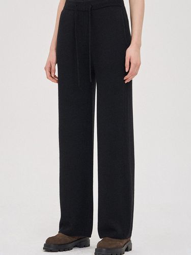 Loose fit knit pants - SJYP - Modalova