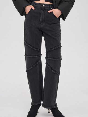 Semi-Oval denim pants - SJYP - Modalova