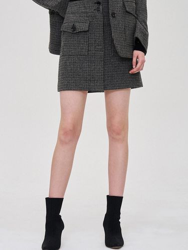 Two-Pocket Wool Skirt - SJYP - Modalova