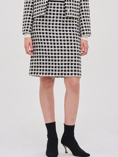 Tweed Set-Up Mini Skirt - SJYP - Modalova