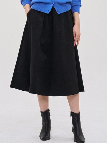 Back BANDING Flared Skirt - SJYP - Modalova