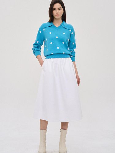 Back BANDING Flared Skirt - SJYP - Modalova