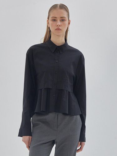 Belt Loop Detail Shirt Black - LIE - Modalova