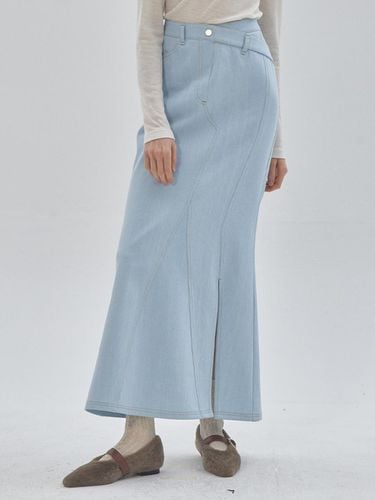 Incision details Mermaid Skirt Blue - LIE - Modalova