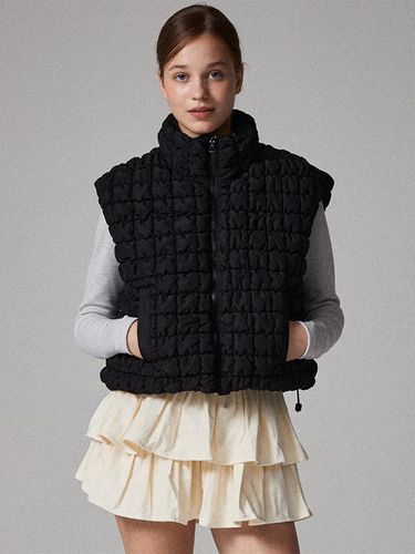 Cloud Quilting Padded Vest Black - Awesomestudio - Modalova