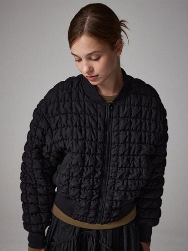 Cloud Quilting Padded Jumper Black - Awesomestudio - Modalova