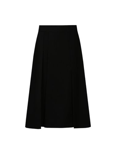 Wool blended pleated midi skirt (BHSAX2322) - BESTI BELLI - Modalova