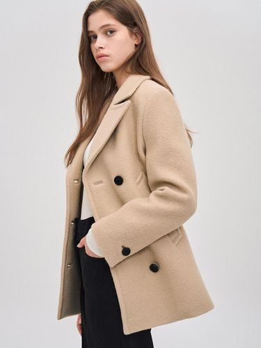 Double button Peat Coat - SJYP - Modalova