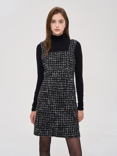 Side pocket tweed mini dress - SJYP - Modalova