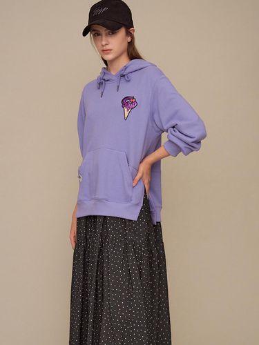 Anniversary jersey top hoodie - SJYP - Modalova