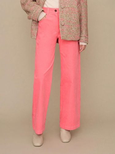 Anniversary wide corduroy pant - SJYP - Modalova