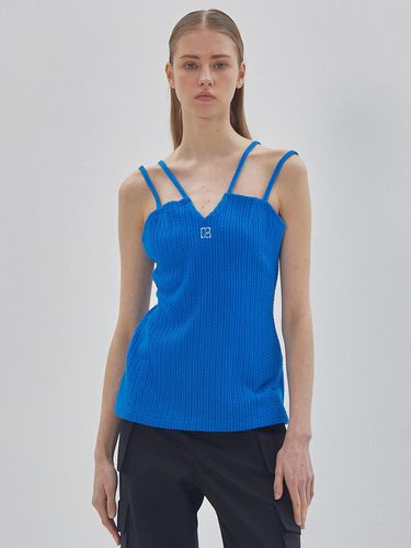 Four-string knitwear sleeveless blue - LIE - Modalova