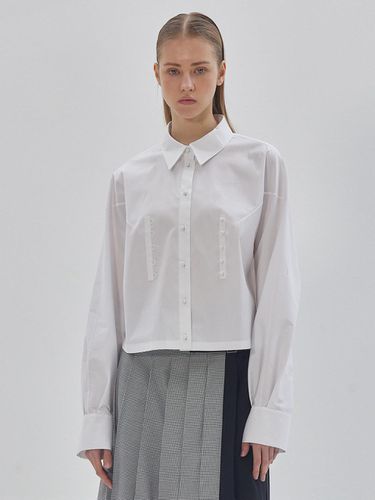 Two Way Wrap button Shirt White - LIE - Modalova