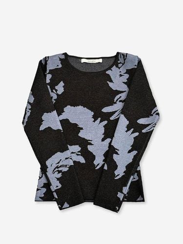 JADE LONG SLEEVE KNIT - BLUE LEAF - EPINGLER - Modalova