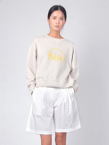 Pigment Washing Sweat Shirt [CBNS9TS91] - color by number - Modalova