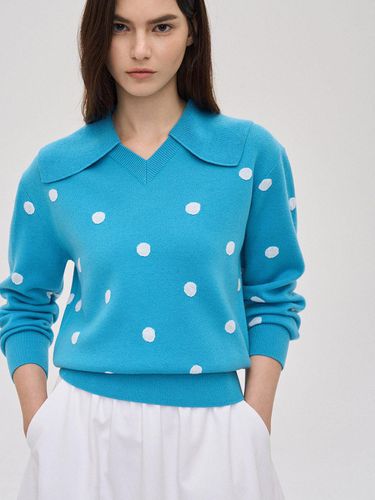 PW2EAKTO914WLB) Dot Color Pullover - SJYP - Modalova