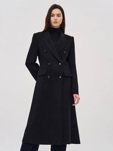 Slim Maxi Handmade Wool Cash Coat - SJYP - Modalova