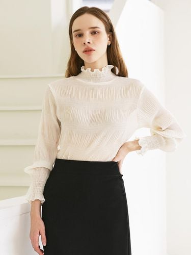 Layered Frill wrinkle Blouse_2color_JFFBL090M - JUARR - Modalova