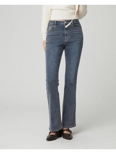 Slim Bootcut Napping Denim Pants PQ4DP084 - PLASTIC ISLAND - Modalova